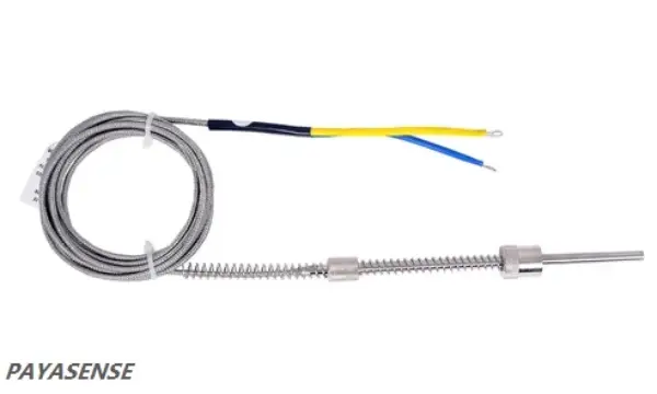 ترموکوپل نوع K فنری