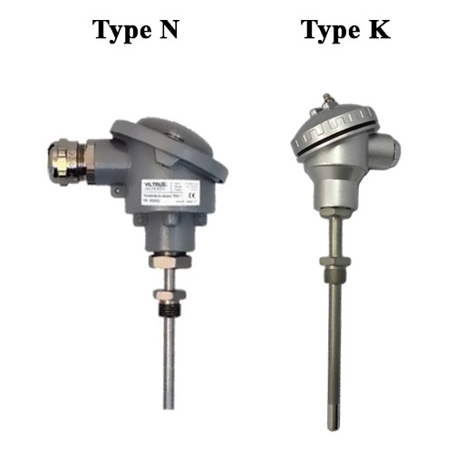 کاربردهای صنعتی ترموکوپل‌های N و K